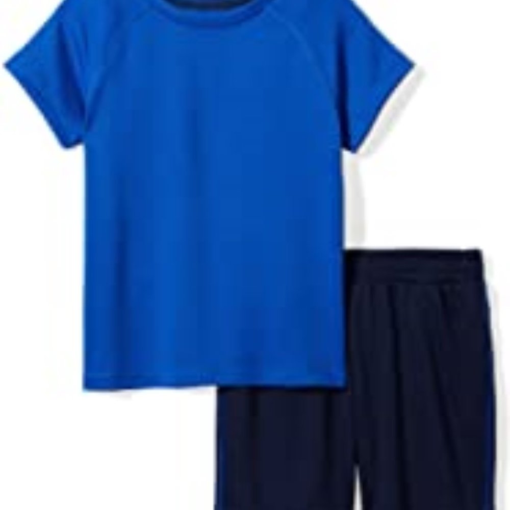 Boys Toddler short sleeve shirt and shorts bundle